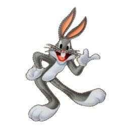 Patch Ecusson Thermocollant Tom et Jerry 7 x 8 cm