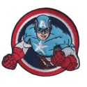 Patch Ecusson Thermocollant Captain America Avengers 7,50 x 8,50 cm