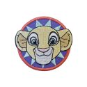 Patch Ecusson Thermocollant Nala Le Roi Lion 6 x 6,50 cm