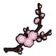Patch Ecusson Thermocollant Grande Rose Rouge 7,50 x 17,50 cm
