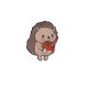 Patch Ecusson Thermocollant Animaux Mignons Le Faon 3 x 5 cm