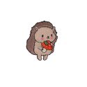 Patch Ecusson Thermocollant Animaux Mignons Le Faon 3 x 5 cm