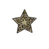 Patch Ecusson Thermocollant Etoile Léopard 5 x 5 cm