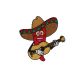 Patch Ecusson Thermocollant Piment Sombrero 5 x 5 cm
