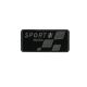Patch Ecusson Thermocollant Sport Racing Coloris Vert 4 x 8,50 cm
