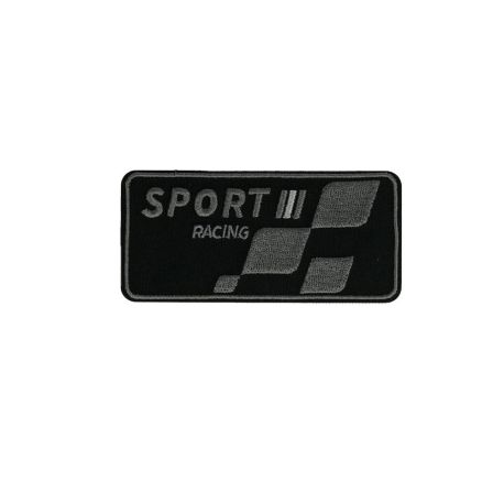 Patch Ecusson Thermocollant Sport Racing Coloris Vert 4 x 8,50 cm