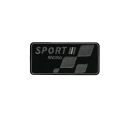 Patch Ecusson Thermocollant Sport Racing Coloris Vert 4 x 8,50 cm