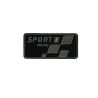 Patch Ecusson Thermocollant Sport Racing Coloris Vert 4 x 8,50 cm