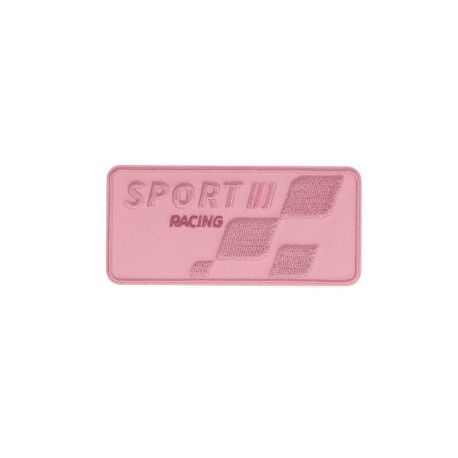 Patch Ecusson Thermocollant Sport Racing Coloris Vert 4 x 8,50 cm
