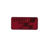 Patch Ecusson Thermocollant Sport Racing Coloris Vert 4 x 8,50 cm