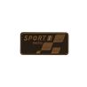 Patch Ecusson Thermocollant Sport Racing Coloris Vert 4 x 8,50 cm