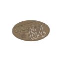 Patch Ecusson Thermocollant Militaire Air Force 64 Coloris Beige 5,50 x 9 cm