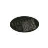 Patch Ecusson Thermocollant Militaire Air Force 64 Coloris Kaki 5,50 x 9 cm