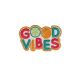 Patch Ecusson Thermocollant Summer Vibes Beach 4 x 5 cm