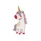 Patch Ecusson Thermocollant Licorne Arc en ciel Girly 3 x 6 cm
