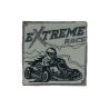 Patch Ecusson Thermocollant Gris Motors 5,50 x 5,50 cm