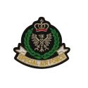 Patch Ecusson Thermocollant Blason Vert Royal Air Force 5 x 5,50 cm