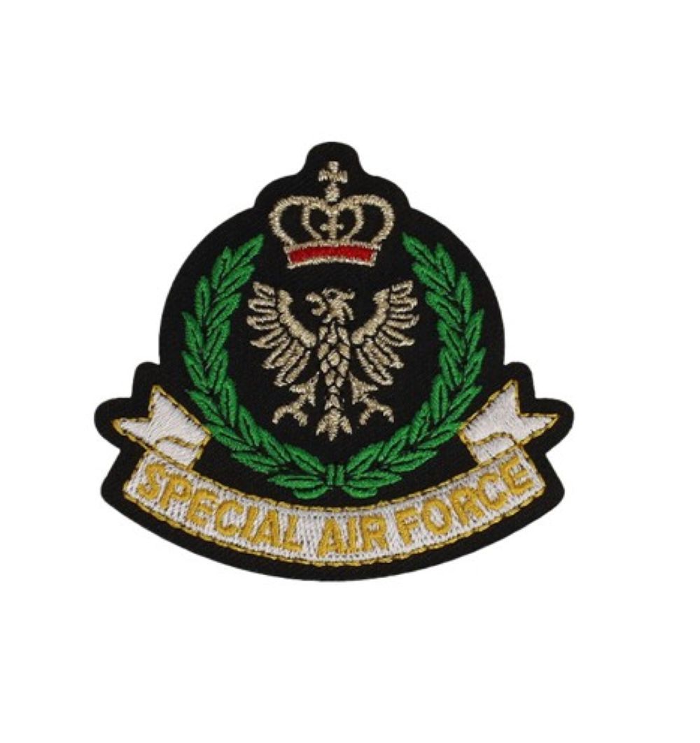 Patch Thermocollant Air Forces – Insigne 2,5 X 5,5 Cm – À Repasser Ou à Coudre Sur Tissu