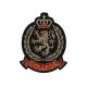 Patch Ecusson Thermocollant Blason Gryffon College 4,50 x 5,50 cm