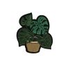 Patch Ecusson Thermocollant Monstera 4,50 x 5 cm