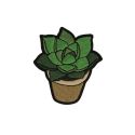 Patch Ecusson Thermocollant Cactus 4,50 x 5,50 cm