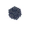 Patch Ecusson Thermocollant Jolie Rose en dentelle Coloris Lin 4 x 4 cm