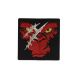 Patch Ecusson Thermocollant Regard de Loup 5,50 x 5,50 cm
