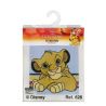Kit Canevas complet Simba Le Roi Lion 12 x 12 cm Enfant