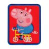 Patch Ecusson Thermocollant Peppa Pig Vélo 6 x 7 cm