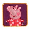 Patch Ecusson Thermocollant Peppa Pig Pois 6,50 x 7 cm