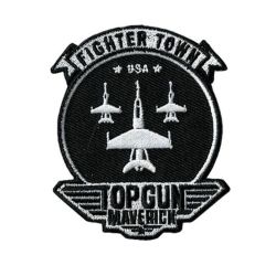 Patch Ecusson ThermocollantTop Gun Maverick 7 x 8 cm