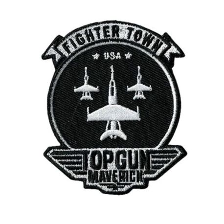 Patch Ecusson ThermocollantTop Gun Maverick 7 x 8 cm