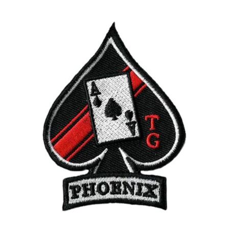 Patch Ecusson Thermocollant Top Gun Phoenix 6 x 7,50 cm