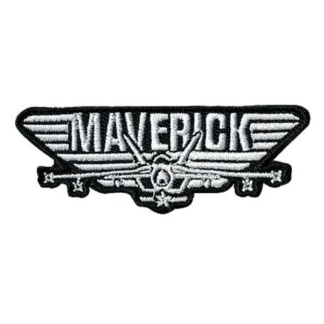 Patch Ecusson Thermocollant Top Gun Maverick 3 x 7,50 cm