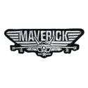 Patch Ecusson Thermocollant Top Gun Maverick 3 x 7,50 cm