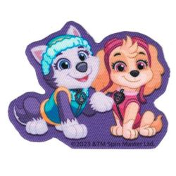 Patch Ecusson Thermocollant Pat Patrouille Everest et Stella 6 x 8 cm