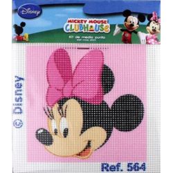 Kit Canevas complet Cendrillon 12 x 12 cm Enfant