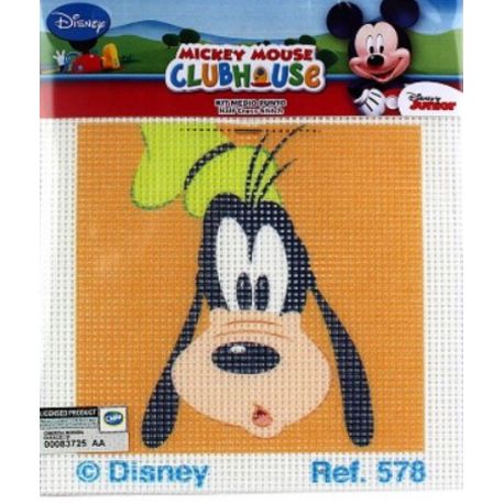 Kit Canevas complet Cendrillon 12 x 12 cm Enfant