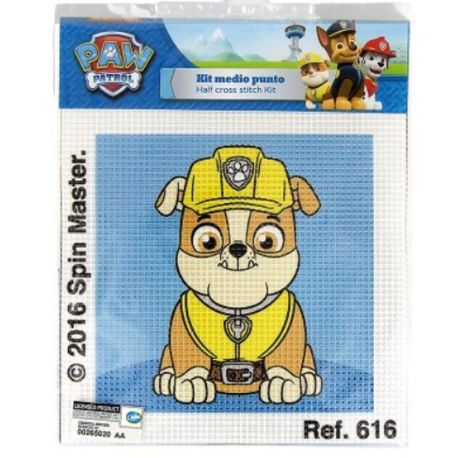 Kit Canevas complet Cendrillon 12 x 12 cm Enfant