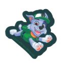 Patch Ecusson Thermocollant Pat Patrouille Rocky saute 7 x 7 cm