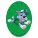 Patch Ecusson Thermocollant Pat Patrouille Rocky 8 x 11 cm