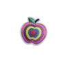 Patch Ecusson Thermocollant Pomme mulicolore 3 x 3,50 cm
