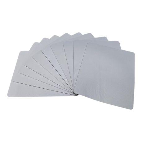Lot de 10 Tapis de souris vierges à personnaliser 18 x 22 cm Sublimation Transfert à chaud