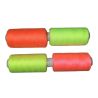 4 Bobines 500 mètres Polyester Coloris FLUO Jaune Vert Rose Orange Fil à coudre