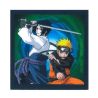 Patch Ecusson Thermocollant Naruto et Sasuke 6,50 x 6,50 cm