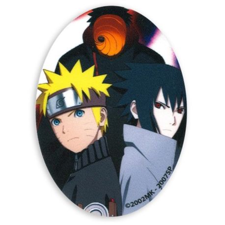 Patch Ecusson Thermocollant Naruto et Sasuke 8 x 11 cm