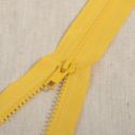 Fermeture Eclair Coloris jaune 80 cm Séparable Ouvrable maille 5 mm largeur 3 cm blouson