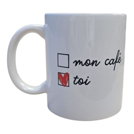 Mug Mon café et Toi St Valentin Coeur Romantique Cadeau Amour