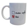 Mug Mon café et Toi St Valentin Coeur Romantique Cadeau Amour