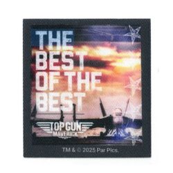 Patch Ecusson Thermocollant Top Gun Maverick The best of the best 6,50 x 7 cm